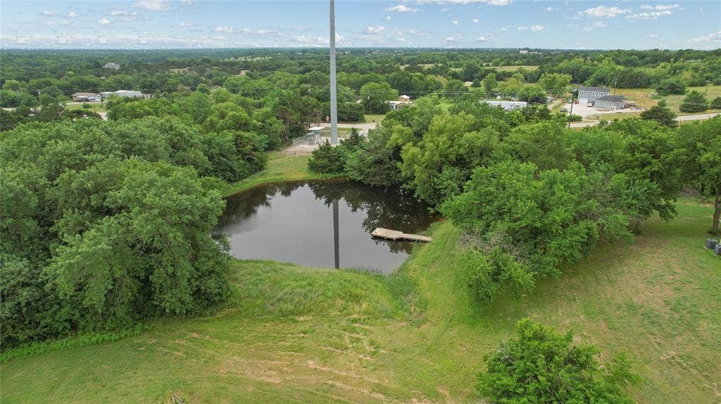 4196 County Road 1001, McKinney, TX 75071 Aerial view of a nearby body of water