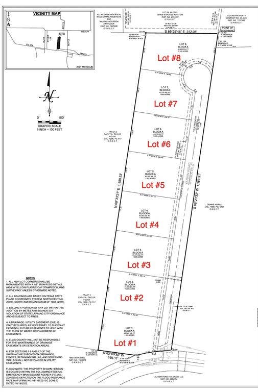 Property photo for TBD - Lot #4 Constantine Court, Waxahachie, TX