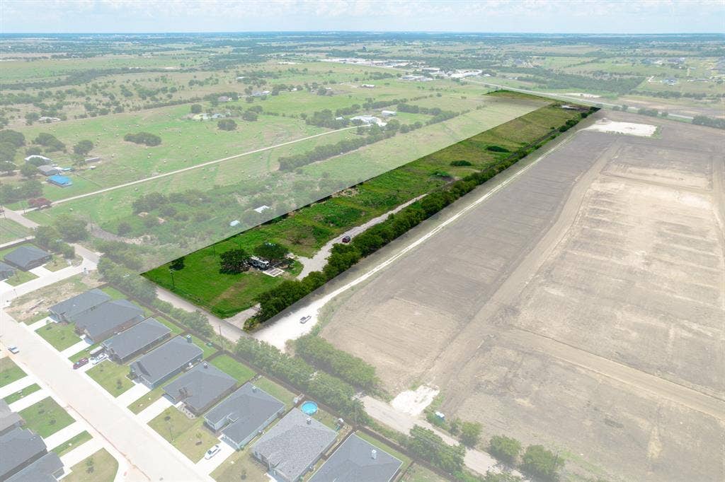 1032 #2 E Godley Avenue, Godley, TX 76044 Aerial view