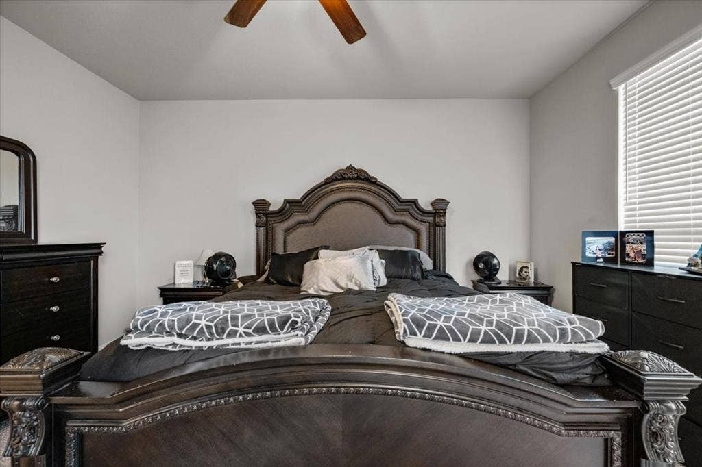 3501 Beutel Road, Waco, TX 76655 Bedroom featuring ceiling fan