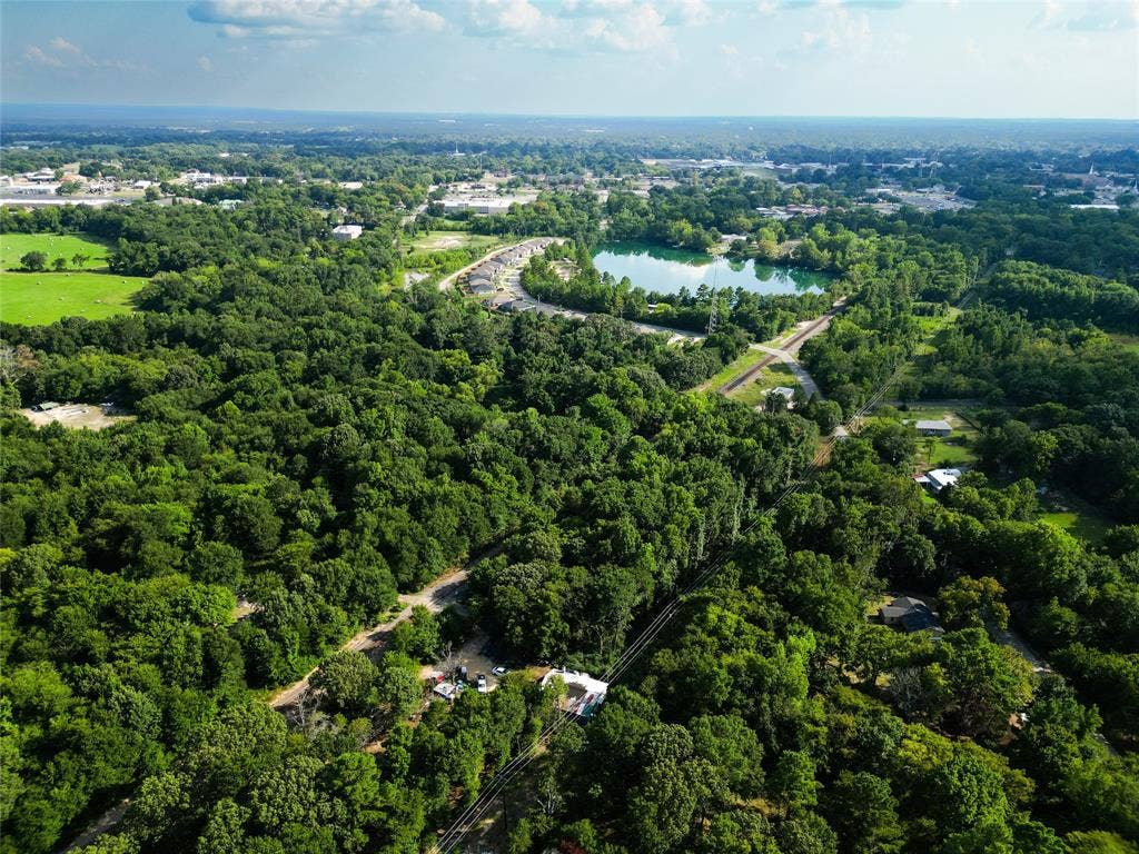 900 Cream Level, Athens, TX 75751 Aerial view of property's location with a nearby body of water