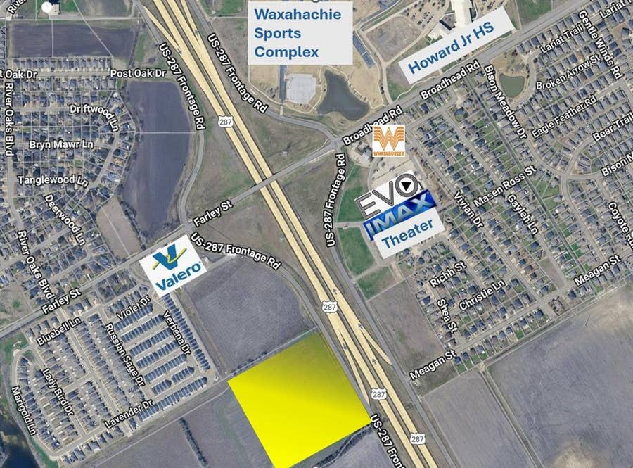 Property photo for TBD 19 S US-287, Waxahachie, TX