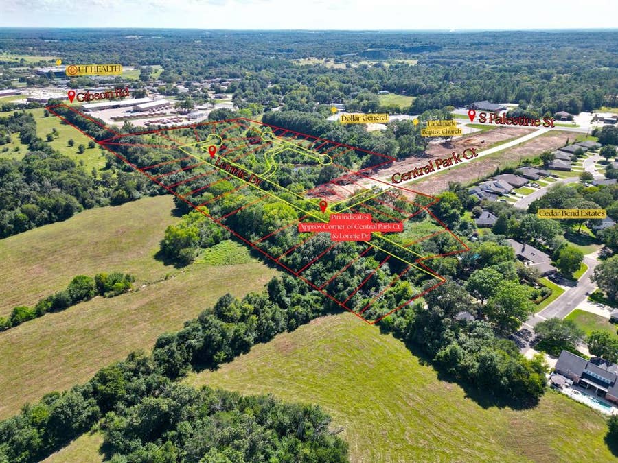 Property photo for Lot 14 Central Park Court, Athens, TX