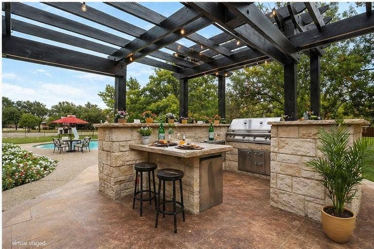 Outdoor kitchen, dreamy for ultimate entertaining