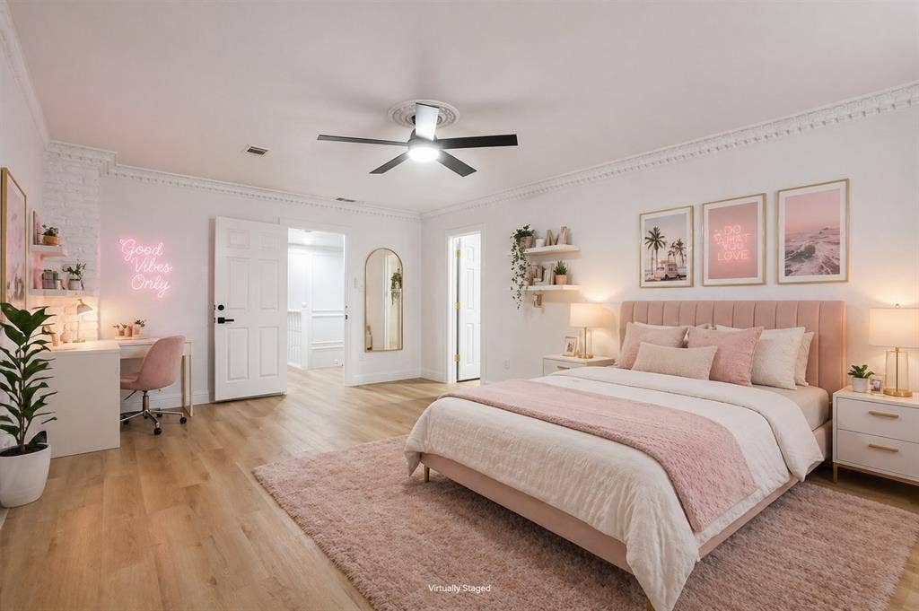 1 of the 3 bedrooms on the 2nd floor
