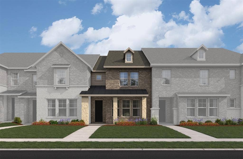 327 Bluestem Drive, Euless, TX 76039 Beazer Homes Waterbend Harvard Floorplan.