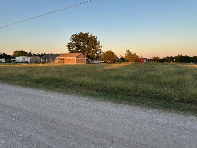 View of dirt / gravel road