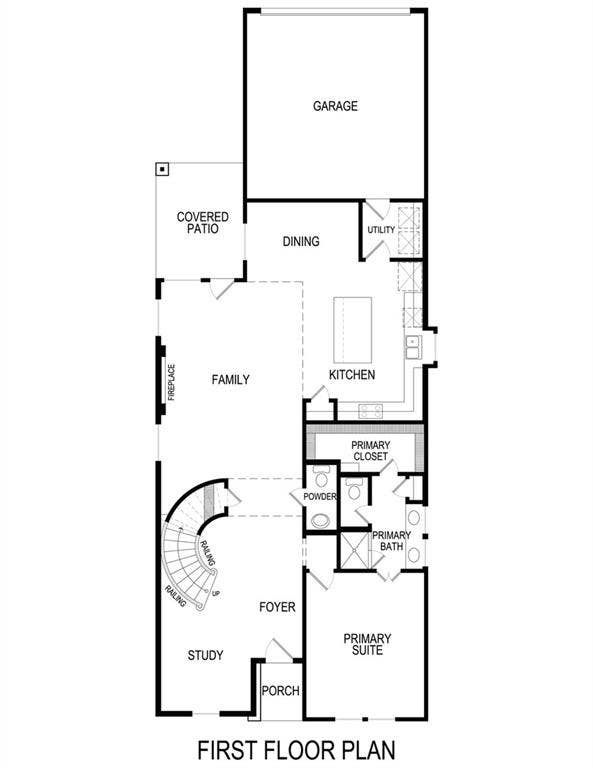 417 Newpark Boulevard, DeSoto, TX 75115 First Floor Plan