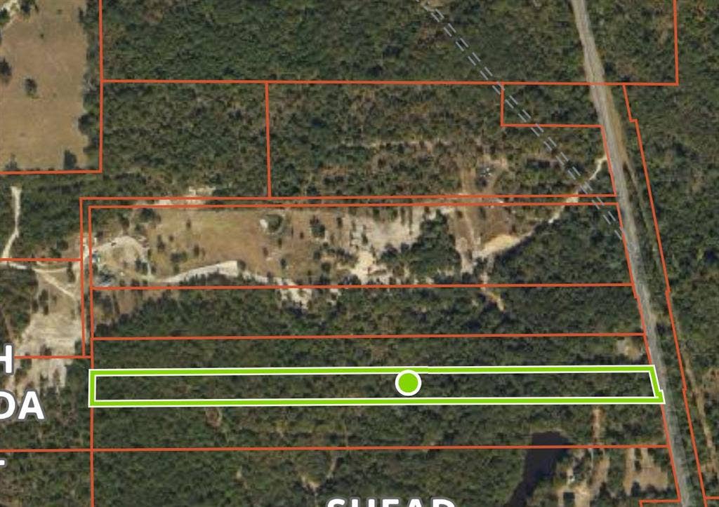 6090 Fm 314 S, Larue, TX 75770 Aerial map of property and surrounding area featuring property parcel outlined