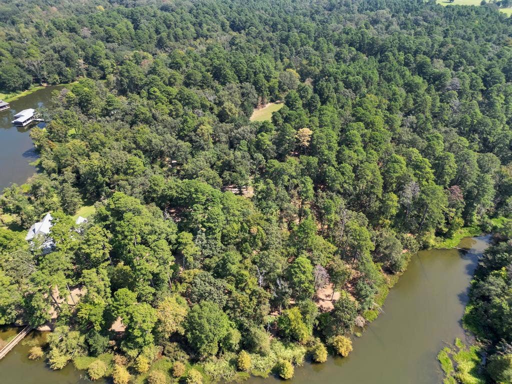 Lot 20-C Eastside Road, Tyler, TX 75707 Aerial overview of property's location featuring a large body of water