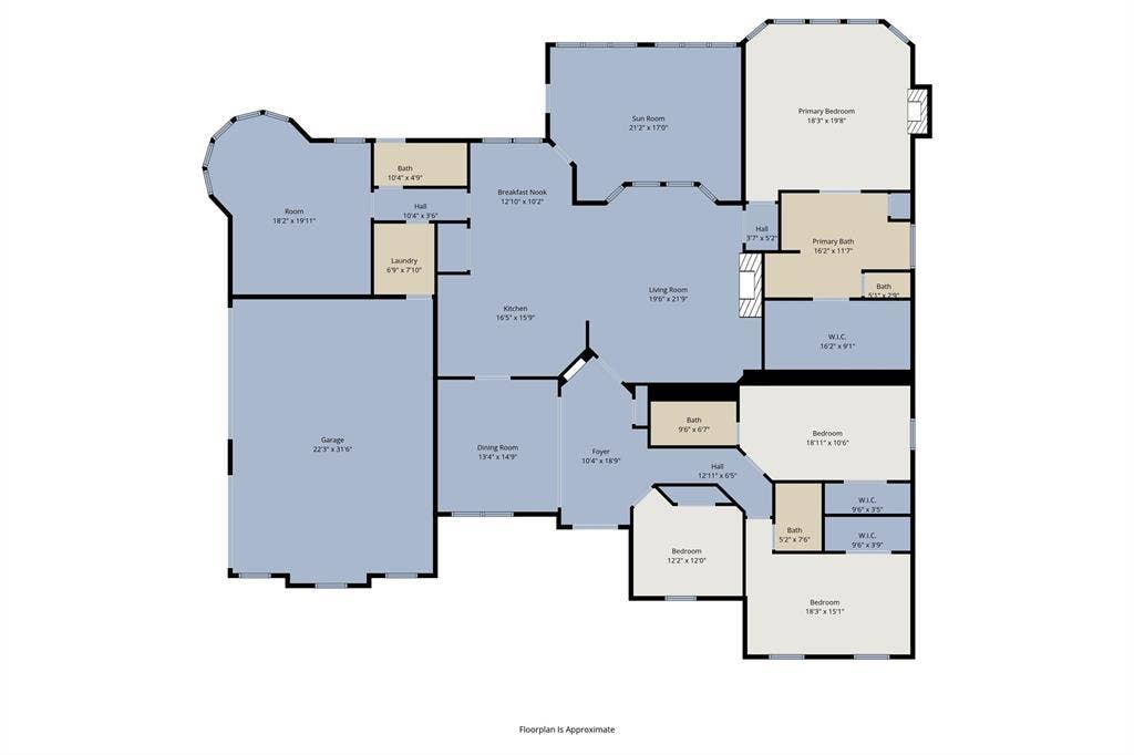 5229 Horseshoe Lane, Royse City, TX 75189 View of property floor plan