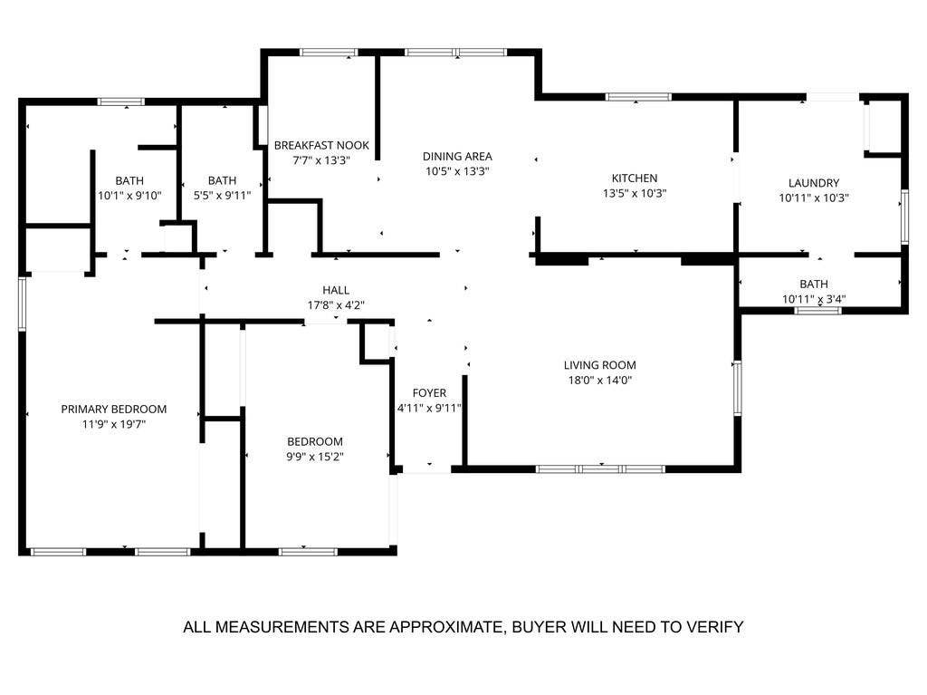 556 Wildwood Trail, Lorena, TX 76655 View of floor plan / room layout