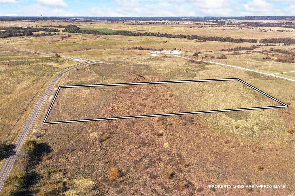 1315 Fm 677 S, Saint Jo, TX 76265 View of rural area featuring property boundaries highlighted