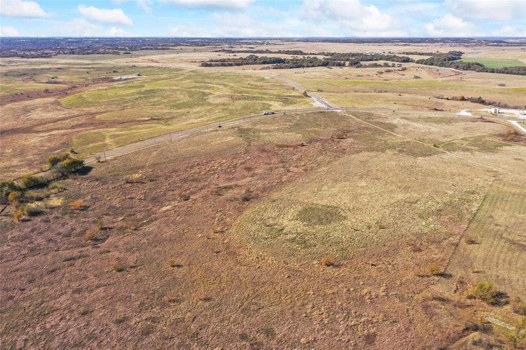 1315 Fm 677 S, Saint Jo, TX 76265 Aerial overview of property's location featuring rural landscape