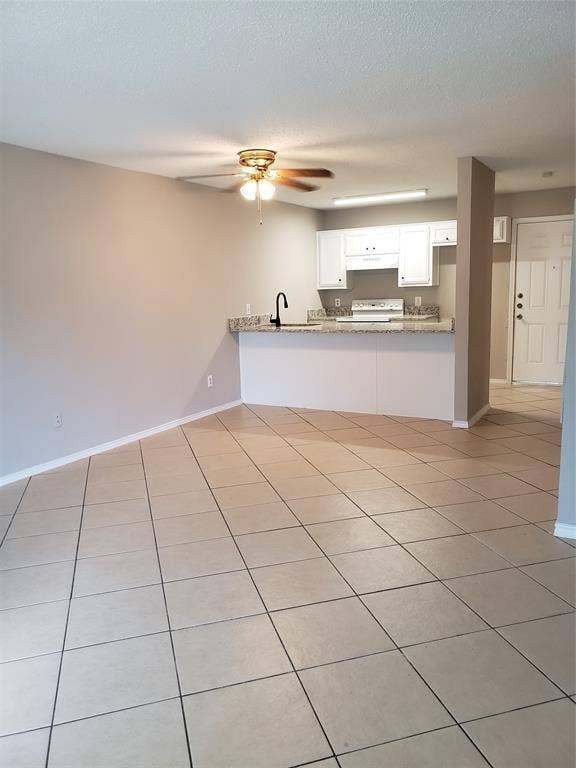 808-810 Red Bud Drive, DeSoto, TX 75115 808 - Living, dining, kitchen, and back door.