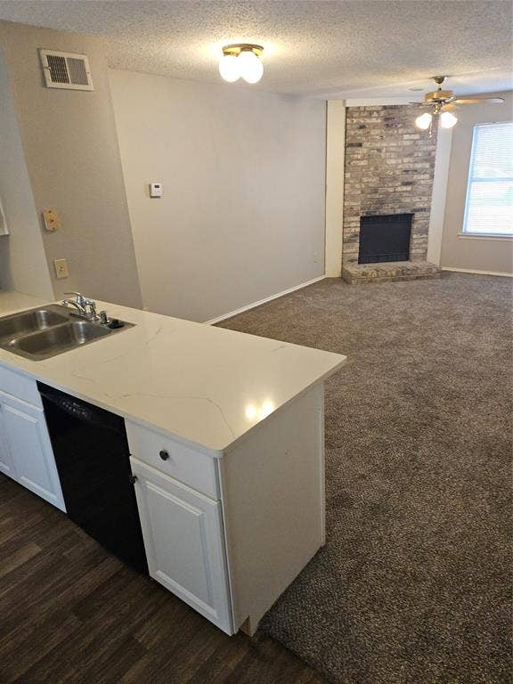 808-810 Red Bud Drive, DeSoto, TX 75115 810 - Kitchen and dining from stairs.