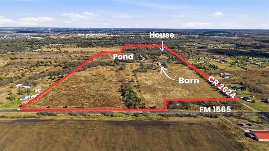 Property photo for 4581 County Road 2624, Caddo Mills, TX