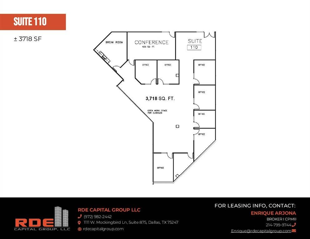 1610 Corporate Court, Irving, TX 75038 View of home floor plan