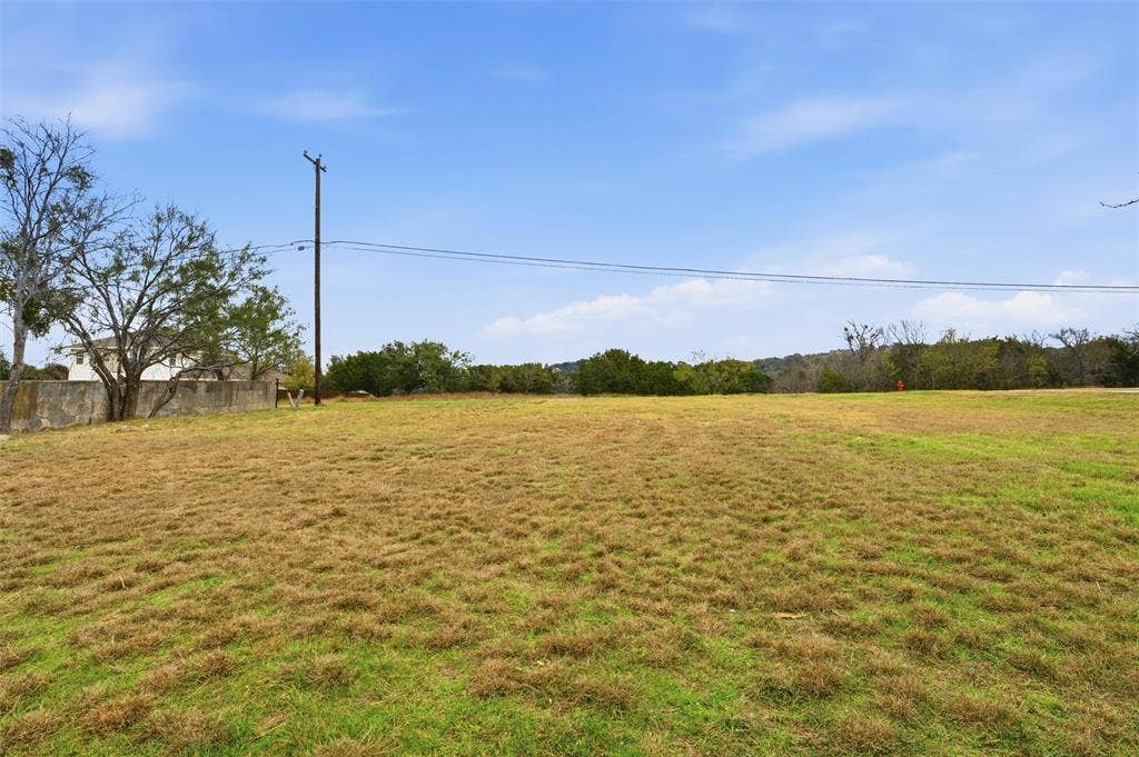 13854 Harbor Drive, Woodway, TX 76712 View of grassy yard with a view of countryside