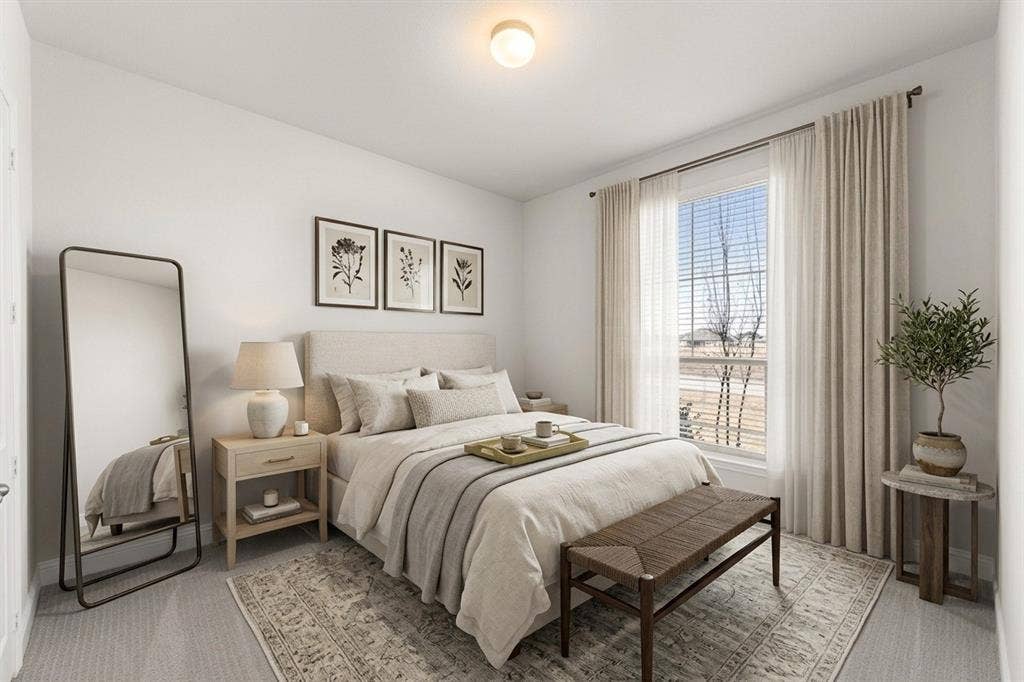 532 Birthright Ln Virtual Staging Guest Bedroom