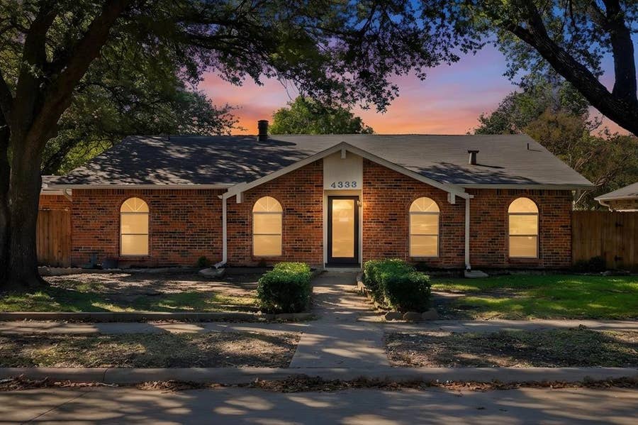 Property photo for 4333 Thicket Drive, Garland, TX
