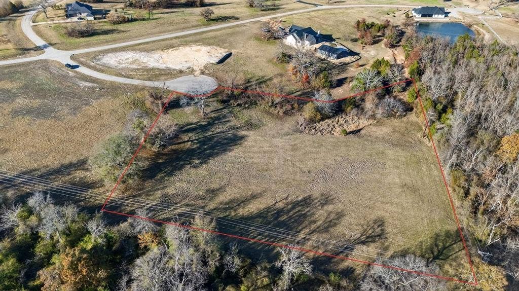 6105 Overlook Point, Athens, TX 75752 Boundary lines