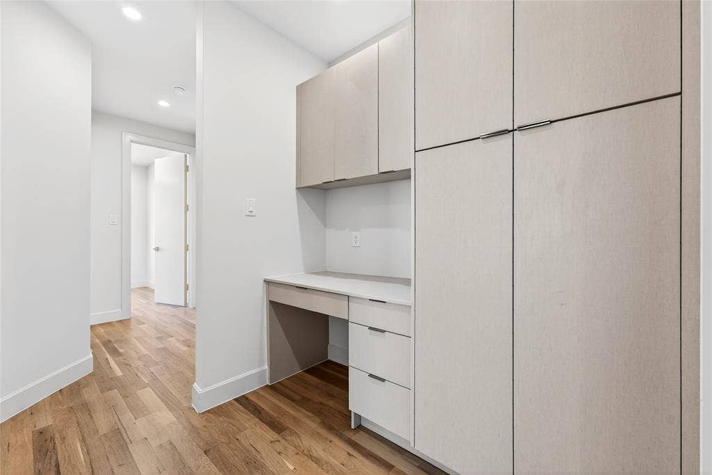 6603 Roper Street, Dallas, TX 75209 Custom built in desk with storage