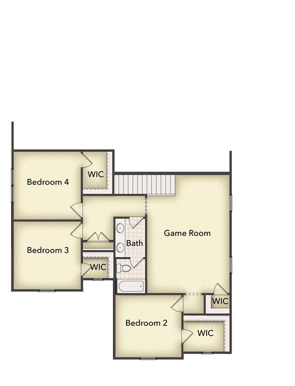 1237 Sabine River Lane, Springtown, TX 76082 View of room layout
