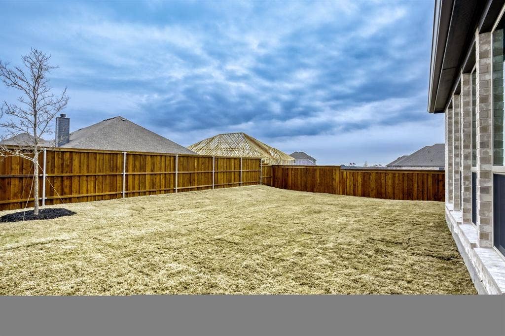 2228 Prickly Cactus Drive, Forney, TX 75126 View of fenced backyard
