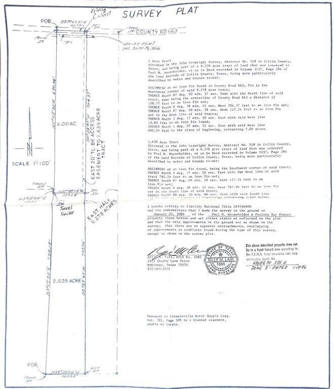 Property photo for 17454 County Road 663, Farmersville, TX