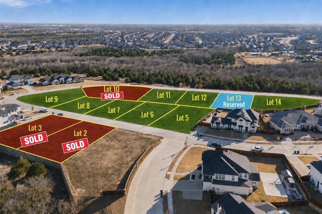 2015 April Dew Way, Wylie, TX 75098 Lot numbers