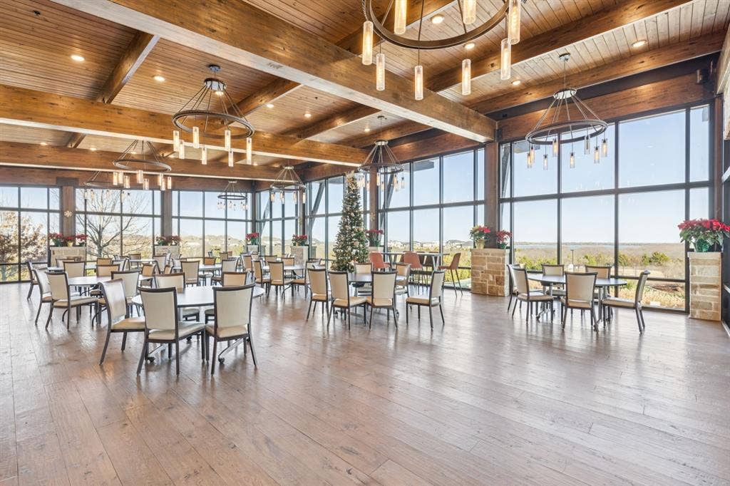 2015 April Dew Way, Wylie, TX 75098 Gorgeous banquet hall with views of the lake