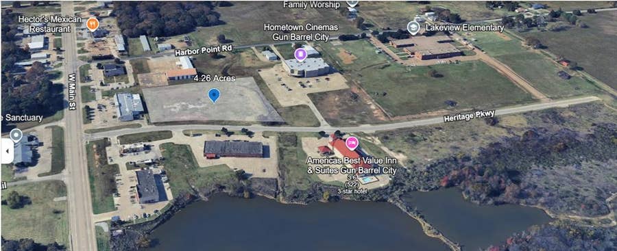 Property photo for 00 Heritage Parkway, Gun Barrel City, TX