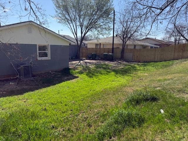 5845 Haney Drive, Watauga, TX 76148 View of fenced backyard