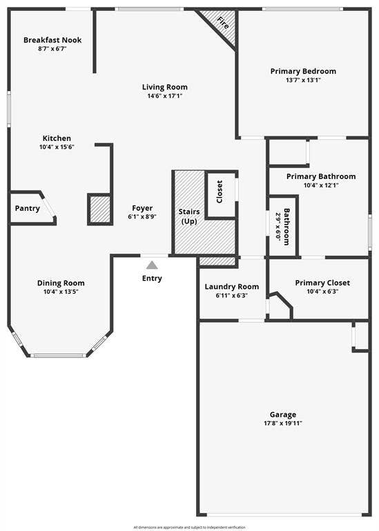 6116 Berkshire Road, McKinney, TX 75072 First Floor