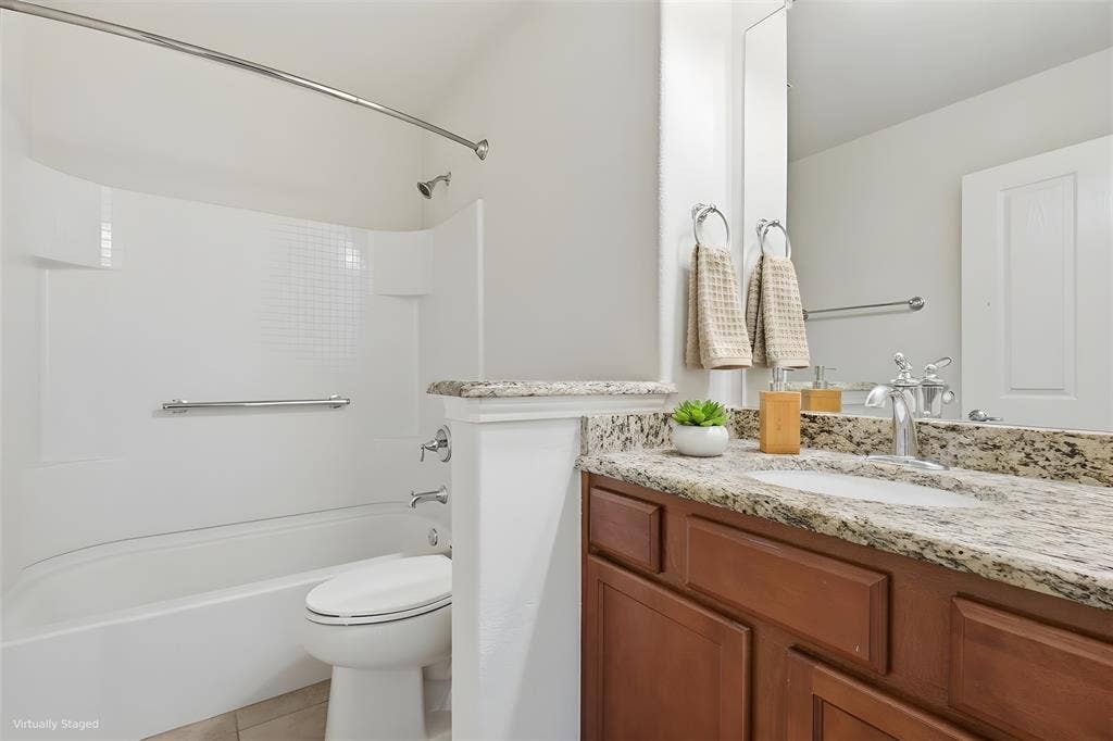 1492 Troon Drive, Frisco, TX 75036 Guest Bathroom Painted May 2026