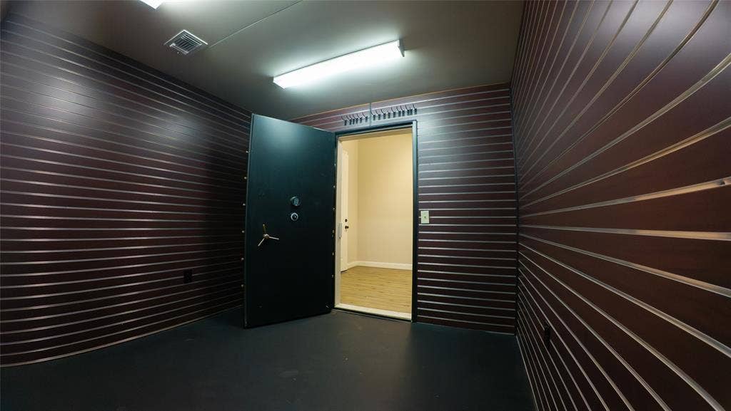 Inside Built In Safe Room