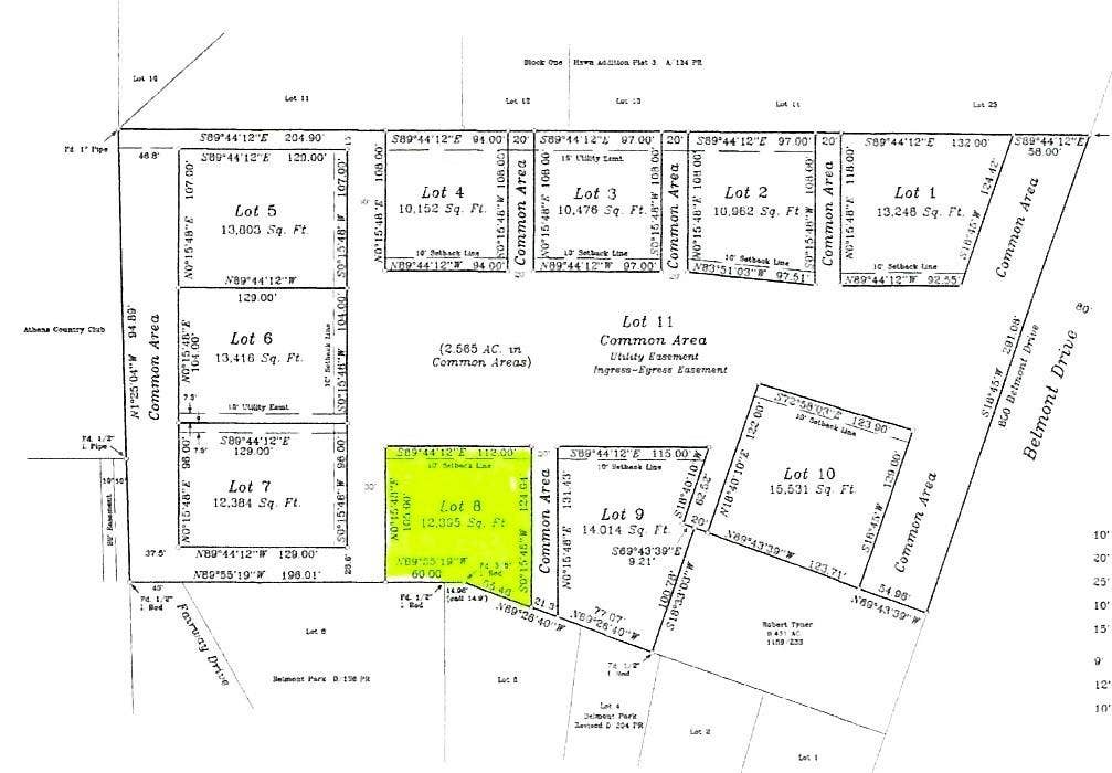 Lot 8 Belmont Drive, Athens, TX 75751 Lot 8 Belmont Drive, Athens, TX 75751