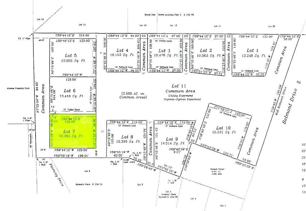Lot 7 Belmont Drive, Athens, TX 75751 Lot 7 Belmont Drive, Athens, TX 75751