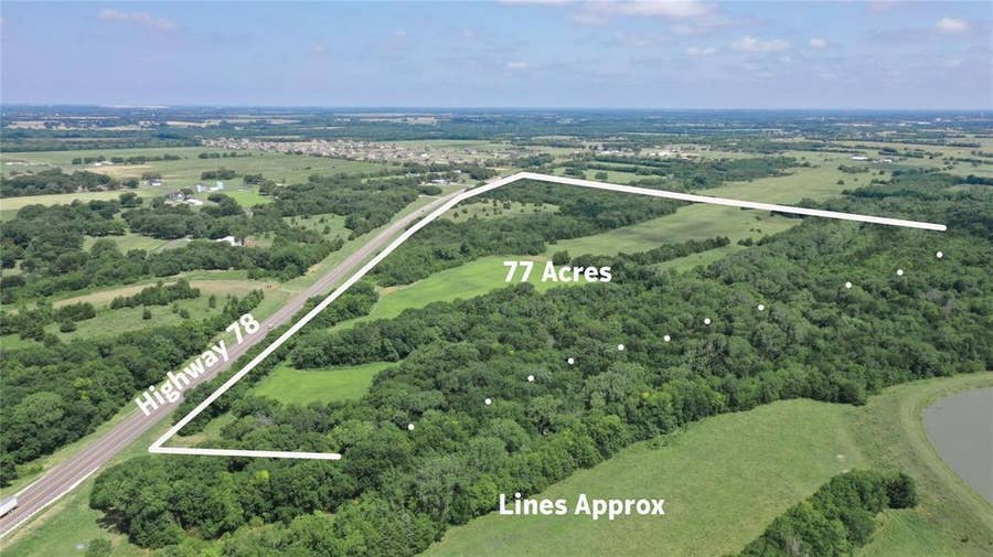 Property photo for 77 Acres N STATE HWY 78, Farmersville, TX