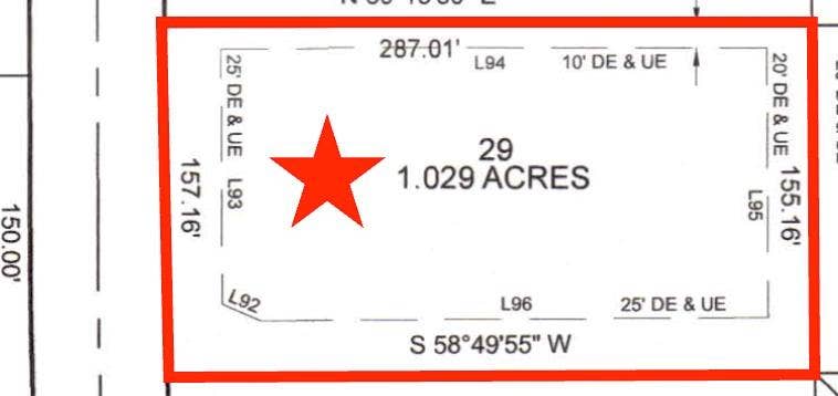 Property photo for TBD Lot 29 Barlett Peak Drive, Waxahachie, TX