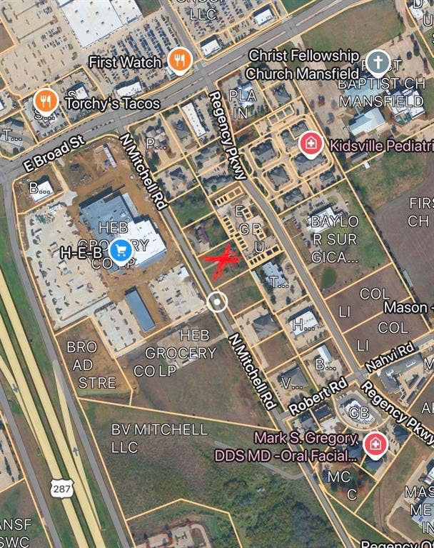 280 N Mitchell Road, Mansfield, TX 76063 View of surrounding area!