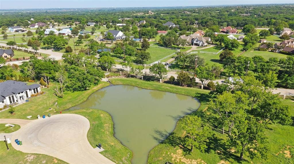 This is an aerial photograph and was captured in February. It has been digitally enhanced to emphasize the presence of leaves and grass.