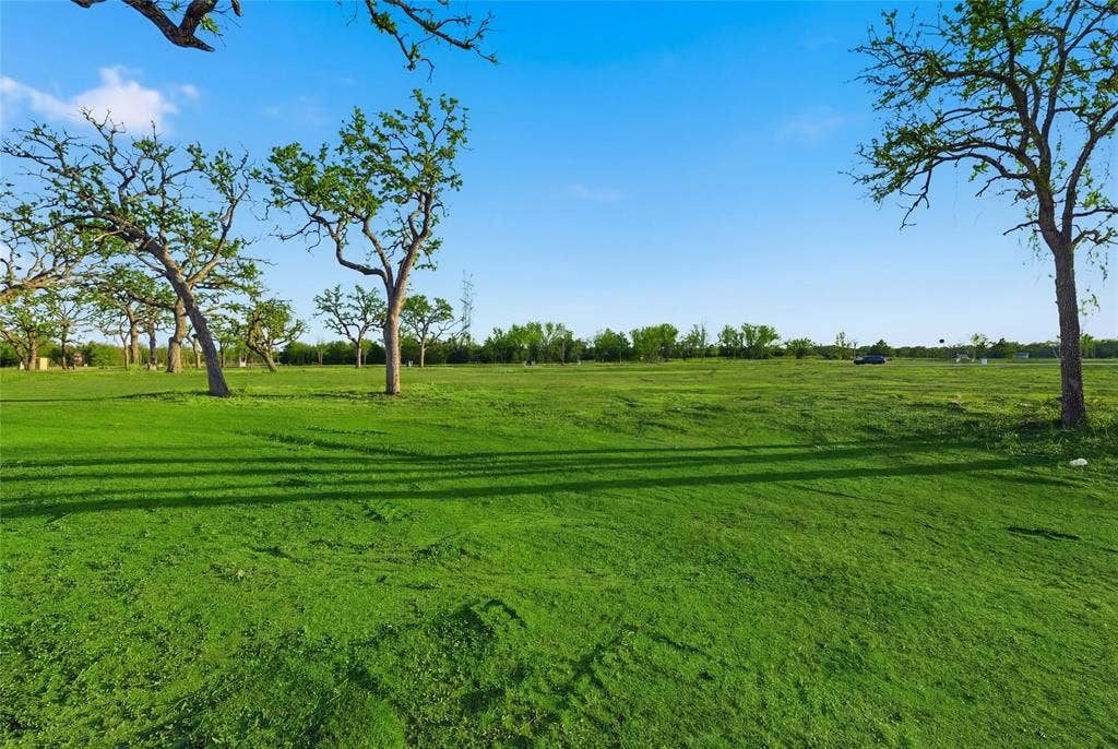 This is a photograph of Lot 8 Block J and was captured in February. It has been digitally enhanced to emphasize the presence of leaves and grass.