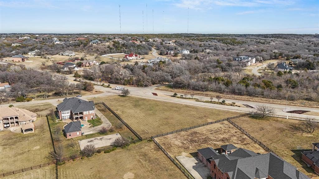 2502 Texas Plume Road, Cedar Hill, TX 75104 Aerial view of property's location featuring nearby suburban area