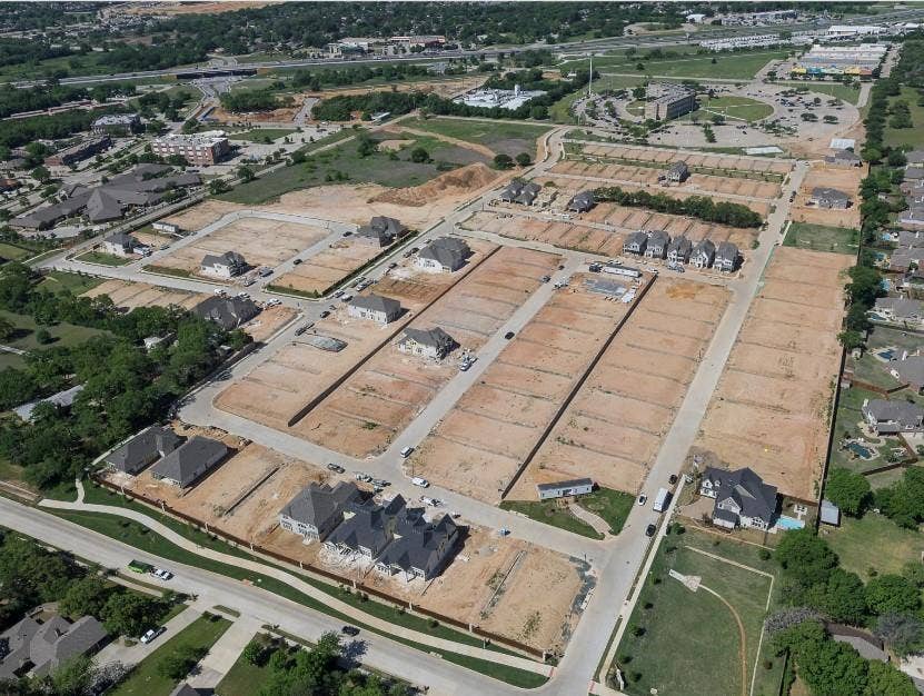 1540 Euclid Alley, Corinth, TX 76208 Aerial Walton Ridge