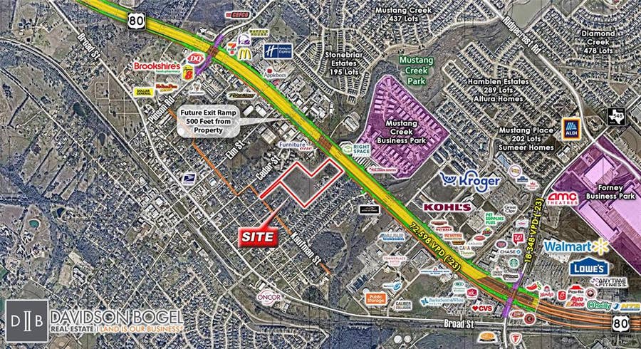 Property photo for 0 Highway 80, Forney, TX