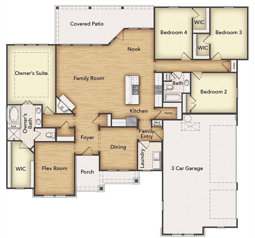 2204 Continent Court, Krum, TX 76249 2204 Continent Court, Krum, TX 76249