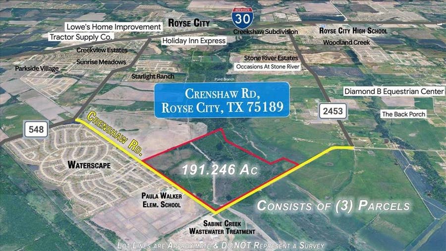 Property photo for TBD Crenshaw Road, Royse City, TX