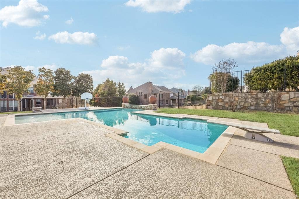 Custom Pool with Outdoor Entertaining Area